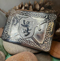 Celtic Lion Kilt Belt Buckle - Handmade in Scotland