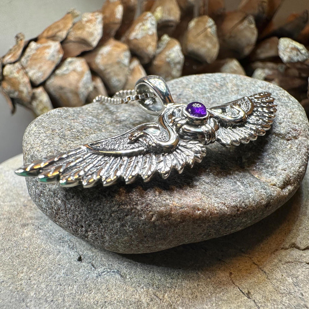 Winged Sun Egyptian Pendant