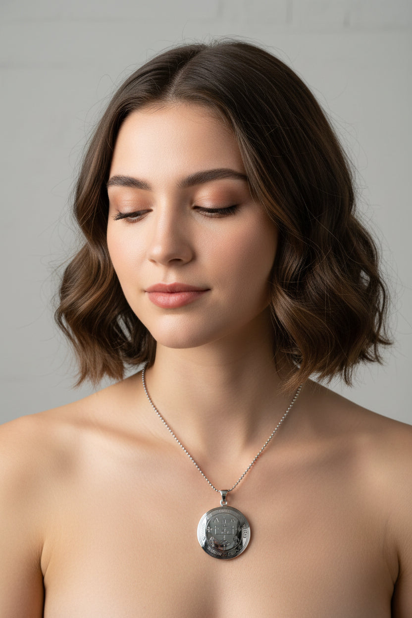 Large Archangel Uriel Sigil Pendant