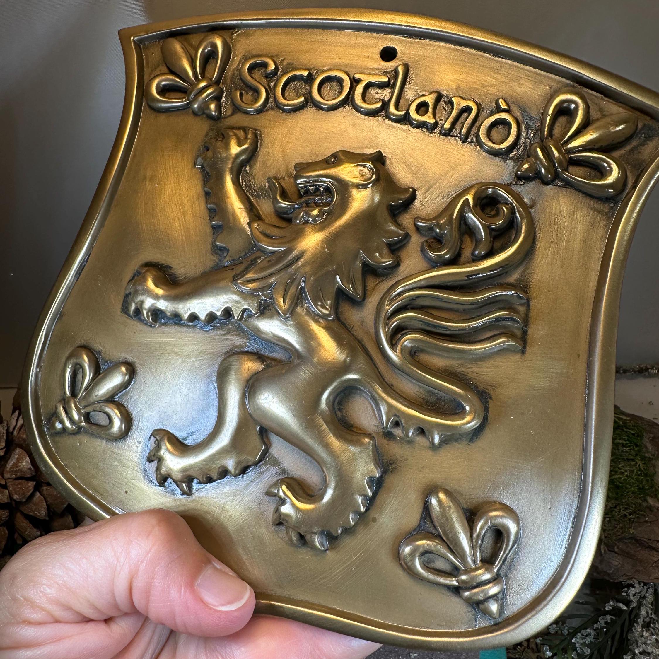 Scotland Lion Wall Plaque