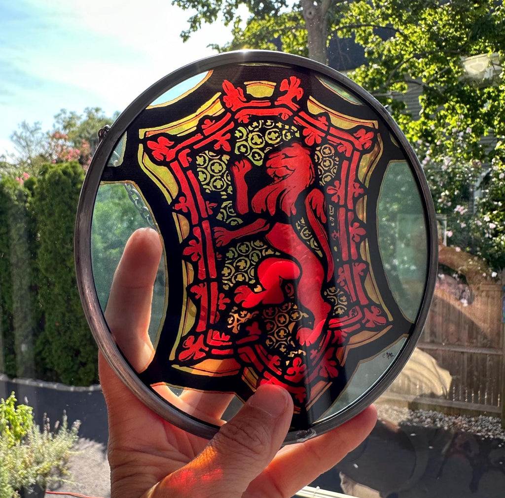 St. Giles Scottish Lion Suncatcher