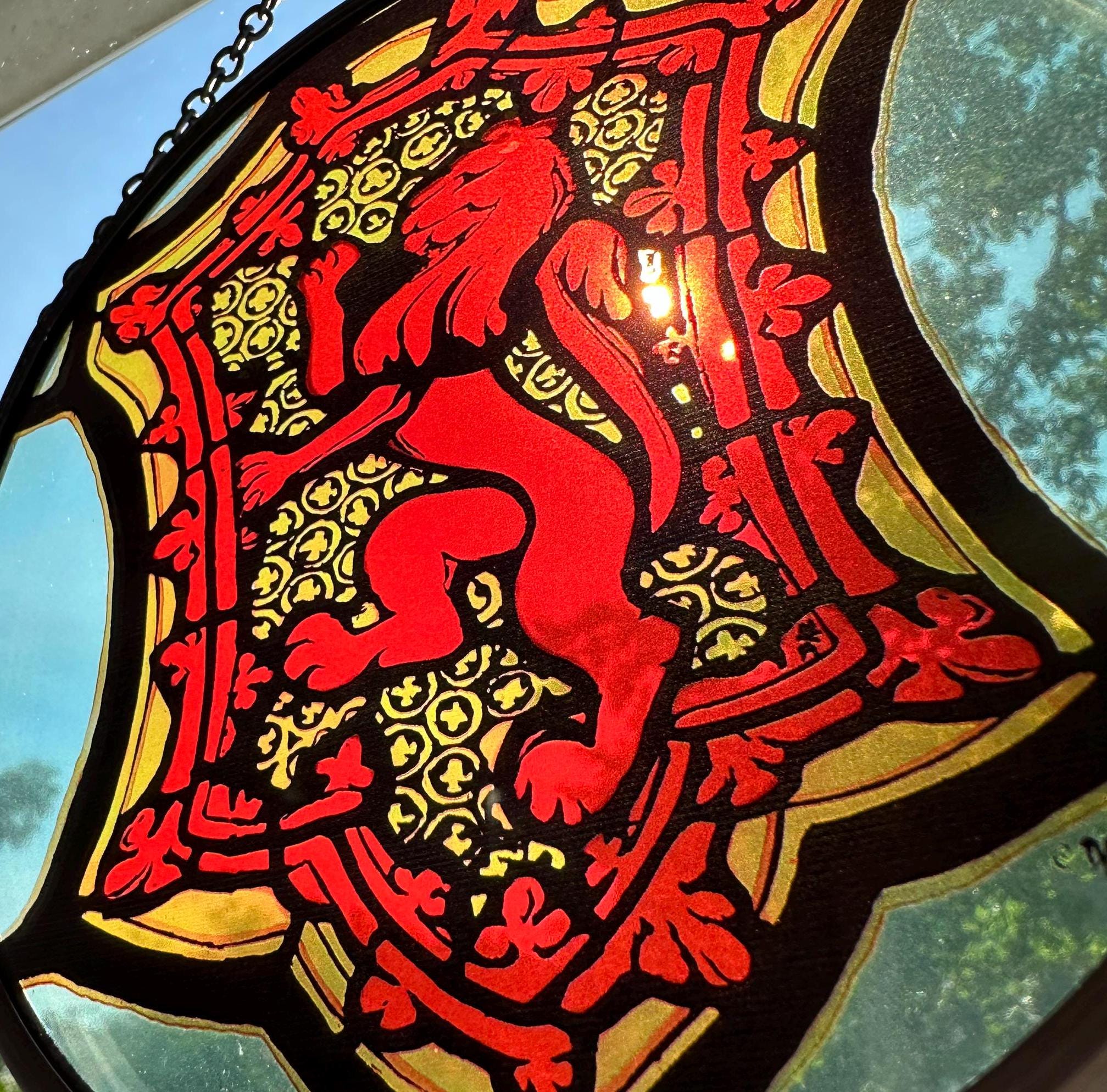St. Giles Scottish Lion Suncatcher