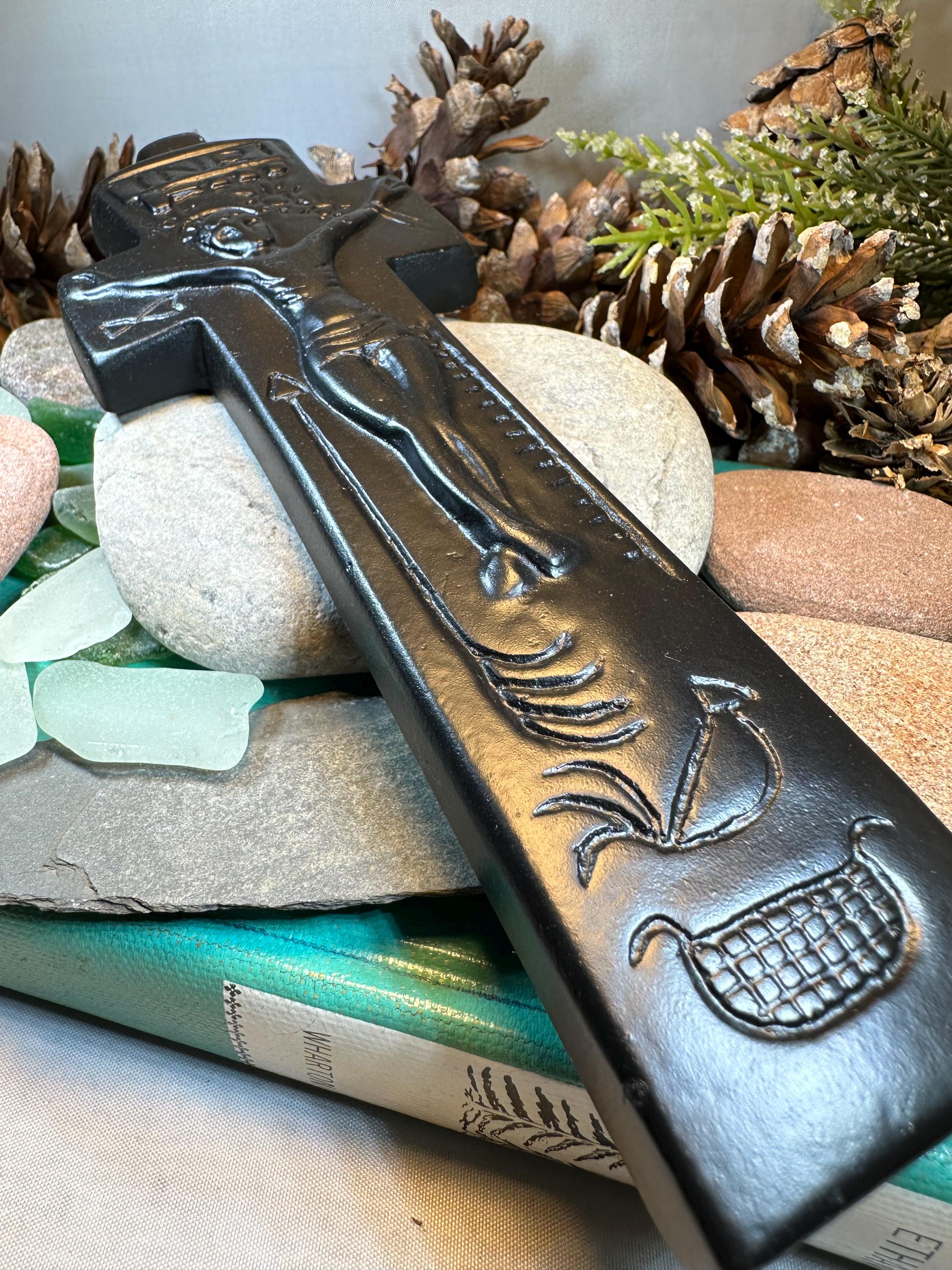 Turf Irish Penal Crucifix Cross