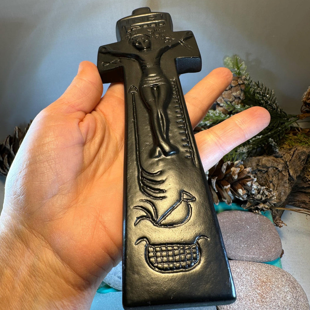 Turf Irish Penal Crucifix Cross