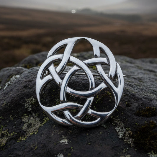Emblem Celtic Knot Brooch