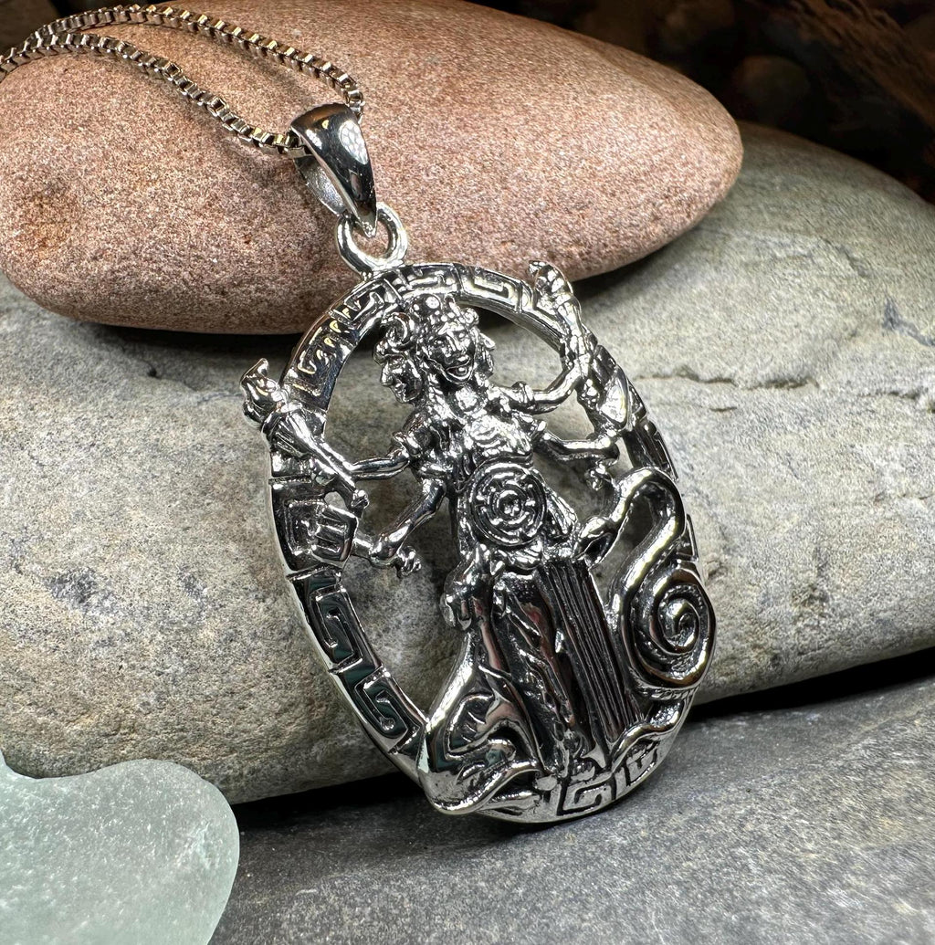 Hecate Wheel Necklace