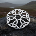 Trinity Celtic Knot Brooch