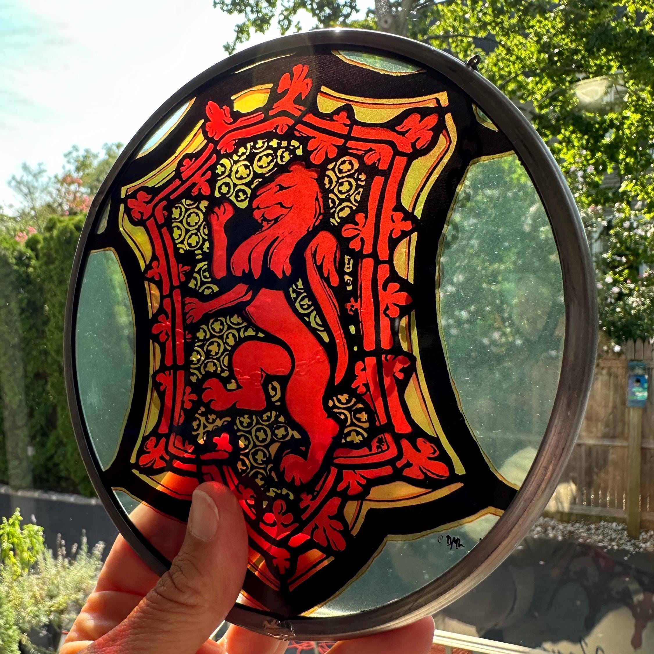 St. Giles Scottish Lion Suncatcher