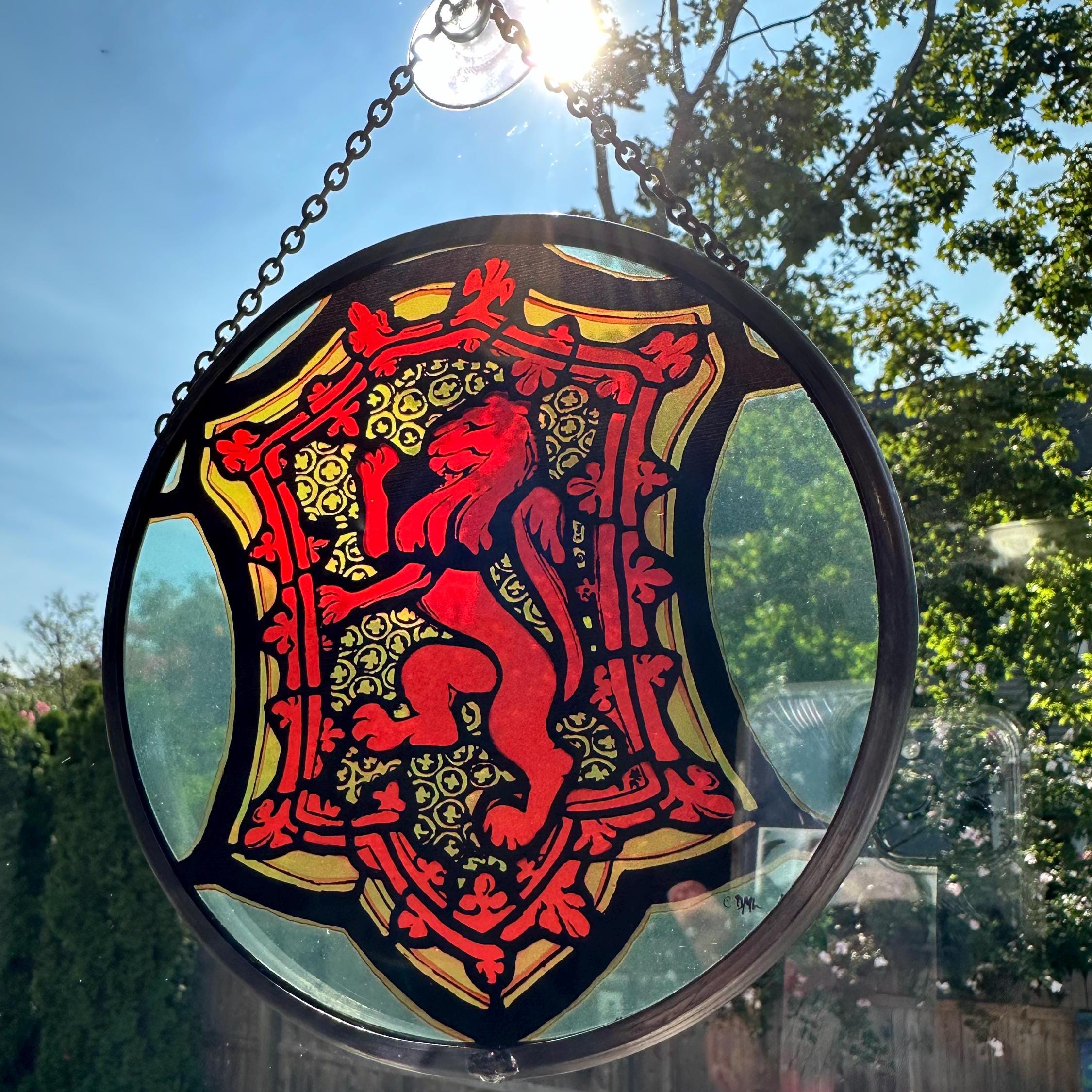 St. Giles Scottish Lion Suncatcher