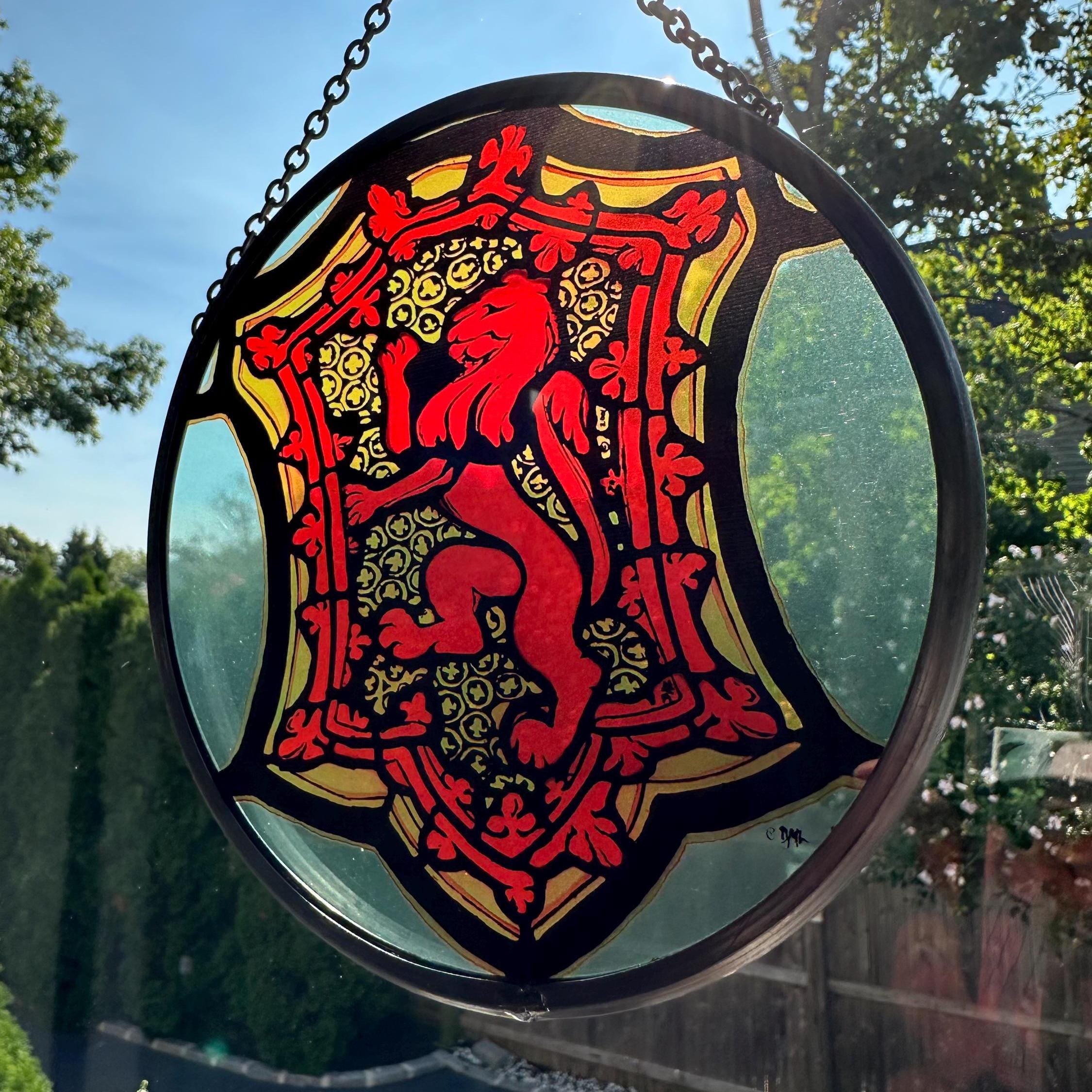 St. Giles Scottish Lion Suncatcher