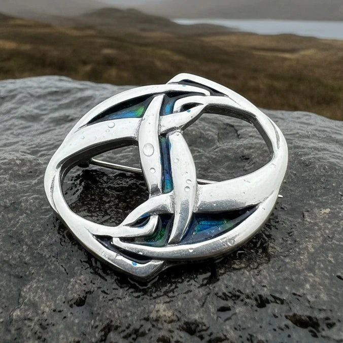Camila Celtic Knot Brooch