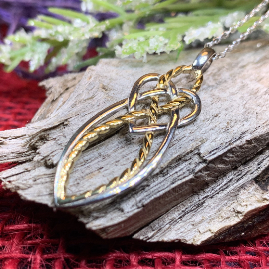 Seadream Celtic Knot Necklace - Handmade in Ireland