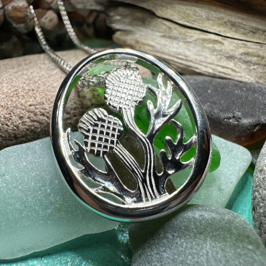 Valentia Thistle Necklace