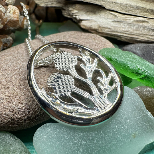 Valentia Thistle Necklace