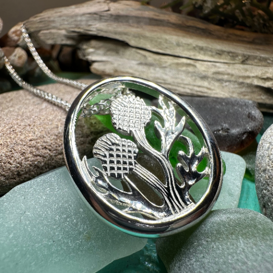 Valentia Thistle Necklace