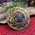 Robert Burns Scottish Thistle Brooch