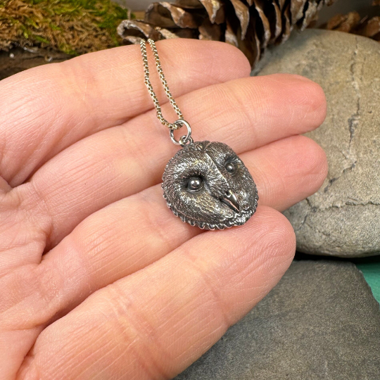 Moonswept Owl Necklace
