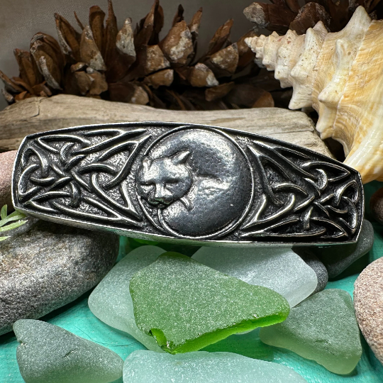 Celtic Cat Hair Clip for Women