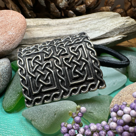 Celtic Knot Ponytail Holder for Women