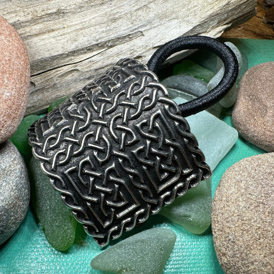 Celtic Knot Ponytail Holder for Women
