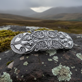 Celtic Peacock Hair Clip for Women