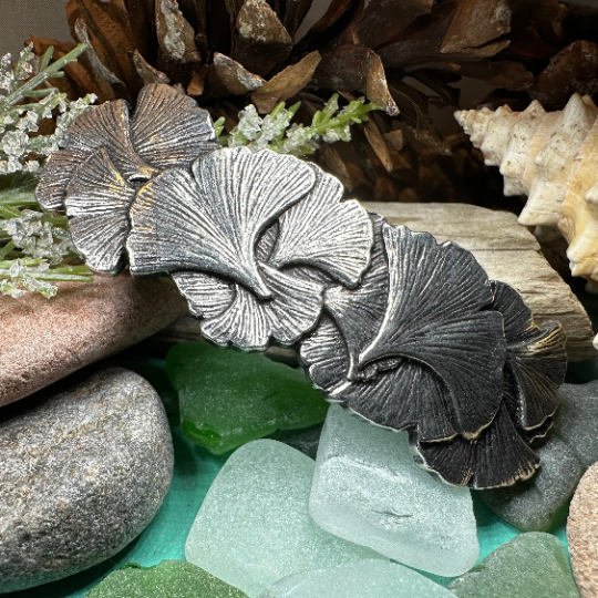 Gingko Leaf Hair Clip for Women