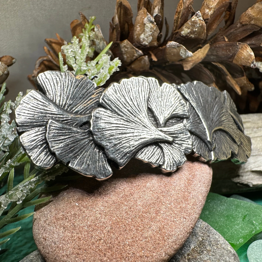 Gingko Leaf Hair Clip for Women