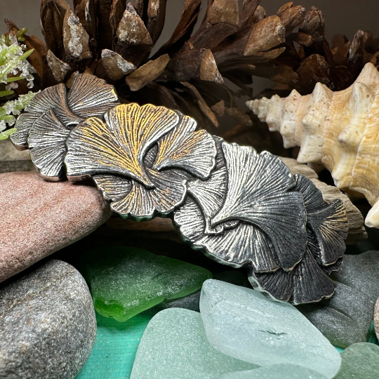 Gingko Leaf Hair Clip for Women