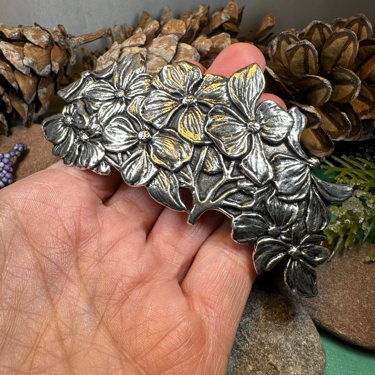 Dogwood Hair Clip for Women