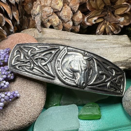 Celtic Horse Hair Clip for Women