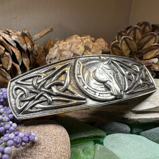 Celtic Horse Hair Clip for Women