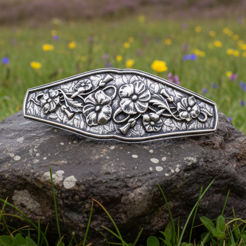 Celtic Garden Hair Clip for Women