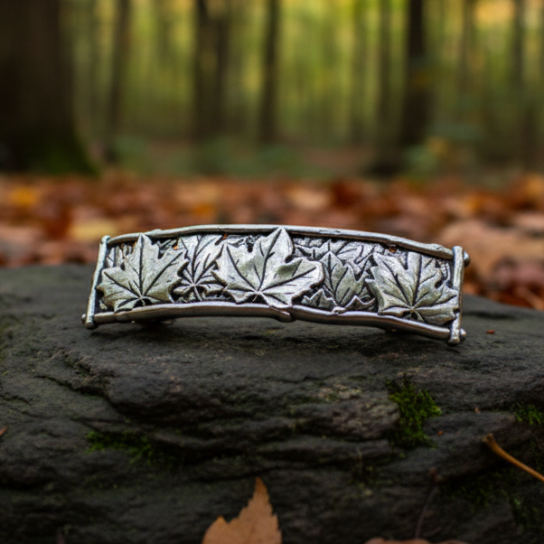 Maple Leaf Hair Clip for Women
