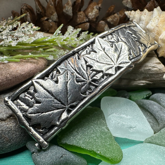 Maple Leaf Hair Clip for Women