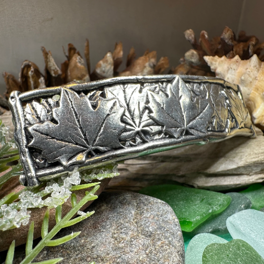 Maple Leaf Hair Clip for Women