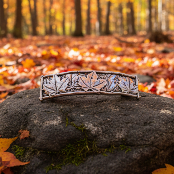 Maple Leaf Hair Clip for Women