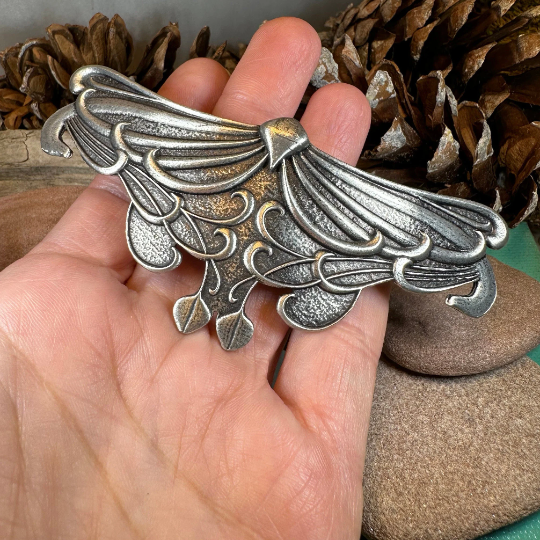Celtic Leaf Hair Clip for Women