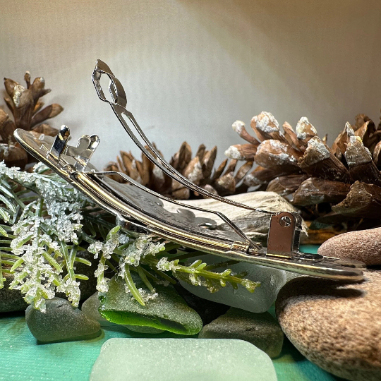 Celtic Leaf Hair Clip for Women