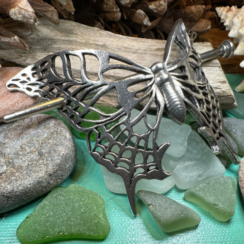 Victorian Butterfly Hair Slide for Women