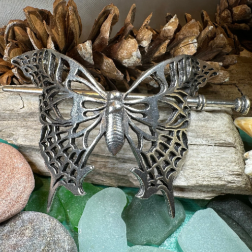 Victorian Butterfly Hair Slide for Women
