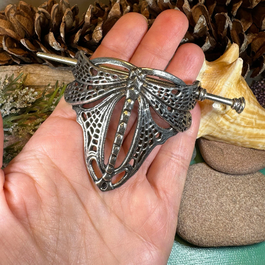 Victorian Dragonfly Hair Slide for Women