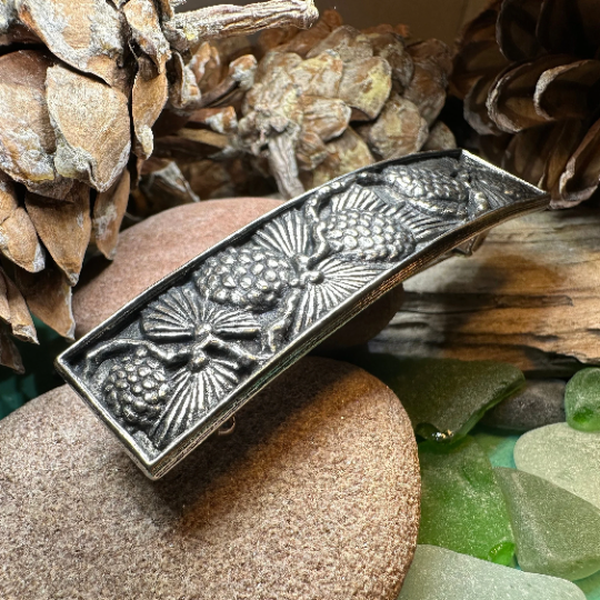 Pine Cone Hair Clip for Women