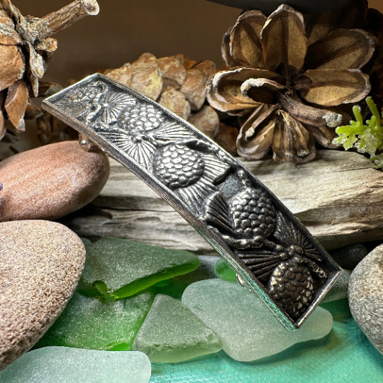 Pine Cone Hair Clip for Women