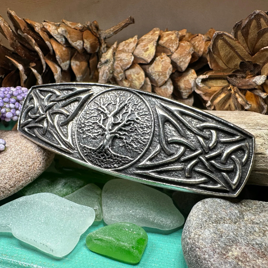 Celtic Tree of Life Hair Clip for Women