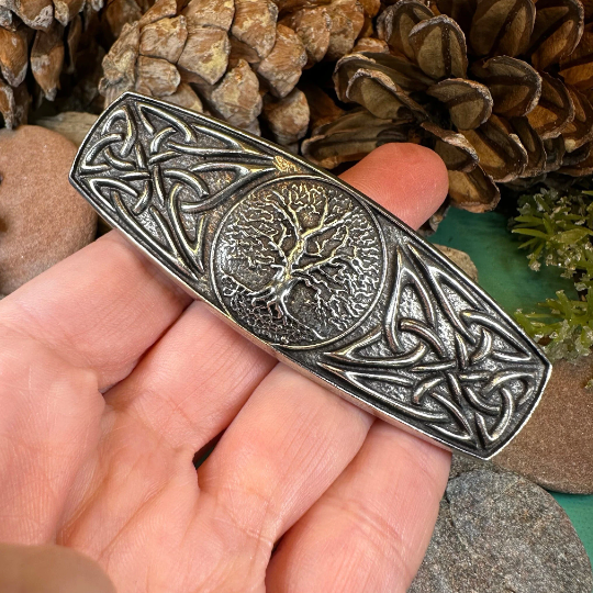 Celtic Tree of Life Hair Clip for Women