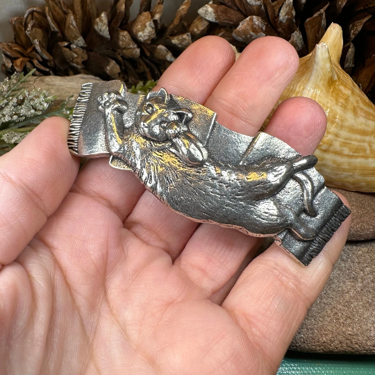 Cuddly Cat Hair Clip for Women
