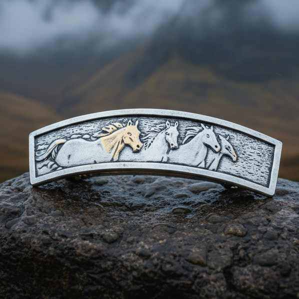 Horses Hair Clip for Women