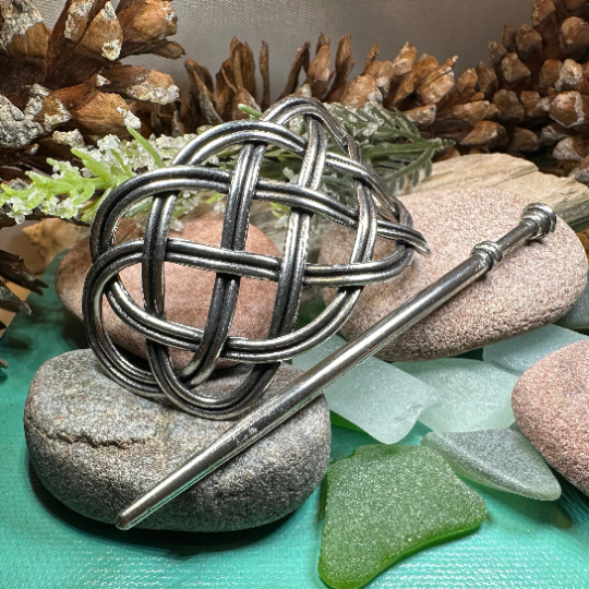 Cora Celtic Knot Hair Slide for Women