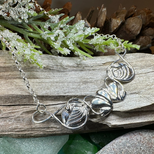 Mackintosh Leaves  Necklace - Made in Scotland