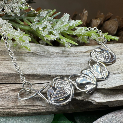 Mackintosh Leaves  Necklace - Made in Scotland